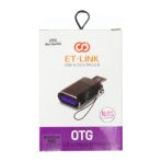 تبدیل OTG کانکتور میکرو گارانتی دار MICRO CONVERTOR ET-LINK