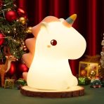 چراغ خواب سیلیکونی طرح یونیکورن Unicorn Night Light