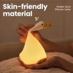 چراغ خواب سیلیکونی طرح اردک LOOKING UP AT THE DUCK SILICONE NIGHT LIGHT